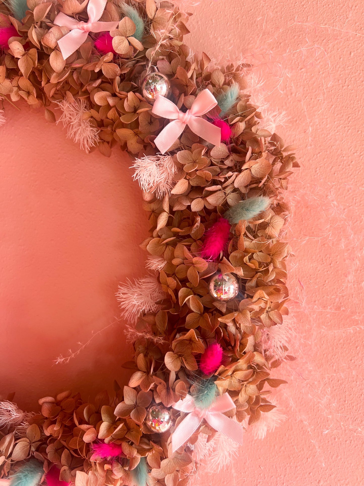 Dried Floral Wreath image 1
