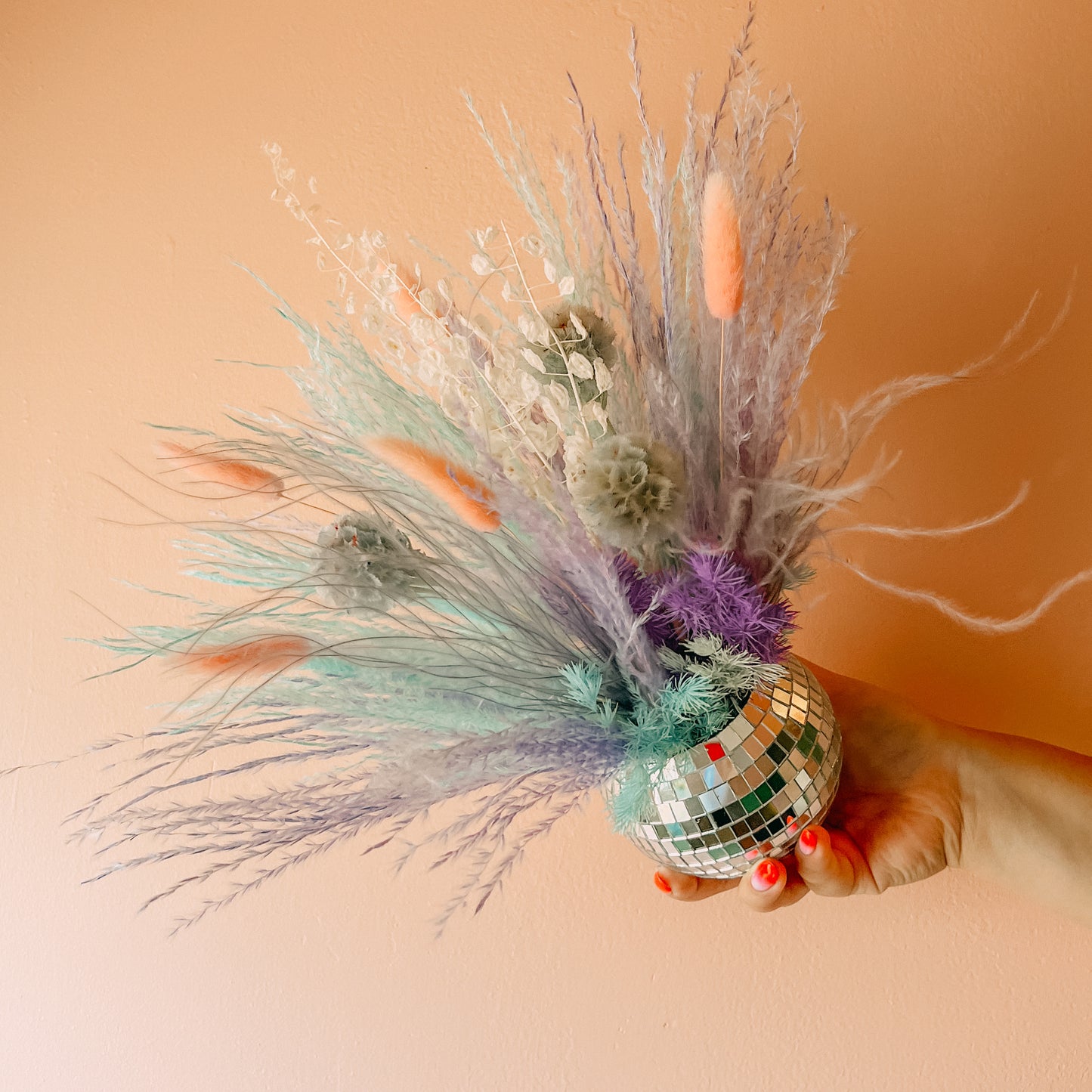 4” Disco Ball Arrangement image 0