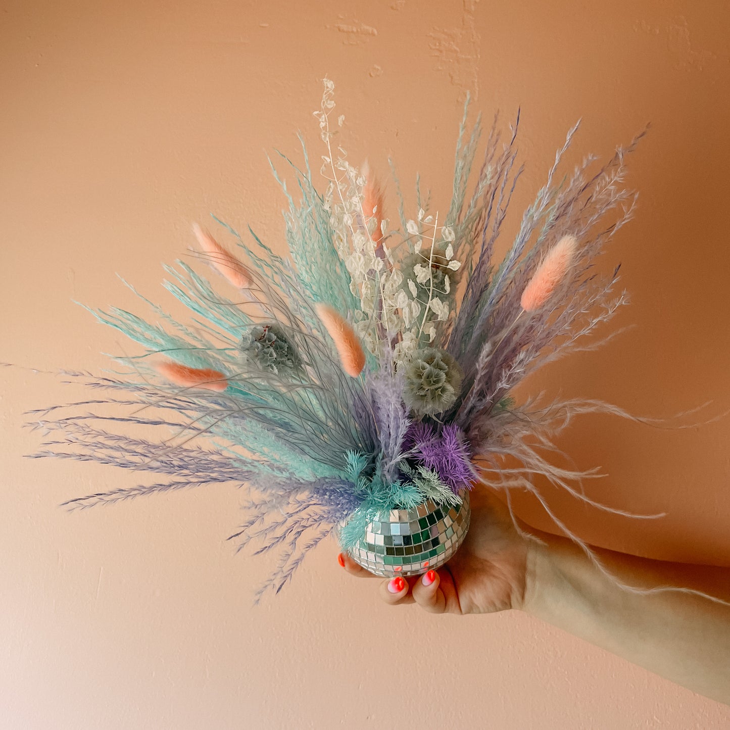 4” Disco Ball Arrangement image 1