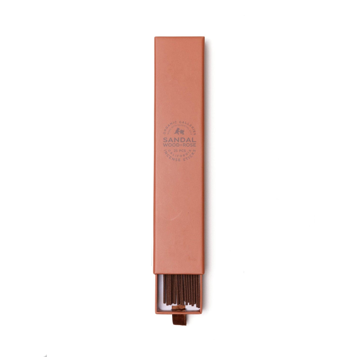 Sandalwood + Rose Aromatherapy Incense Sticks – 25 Pcs Boxed