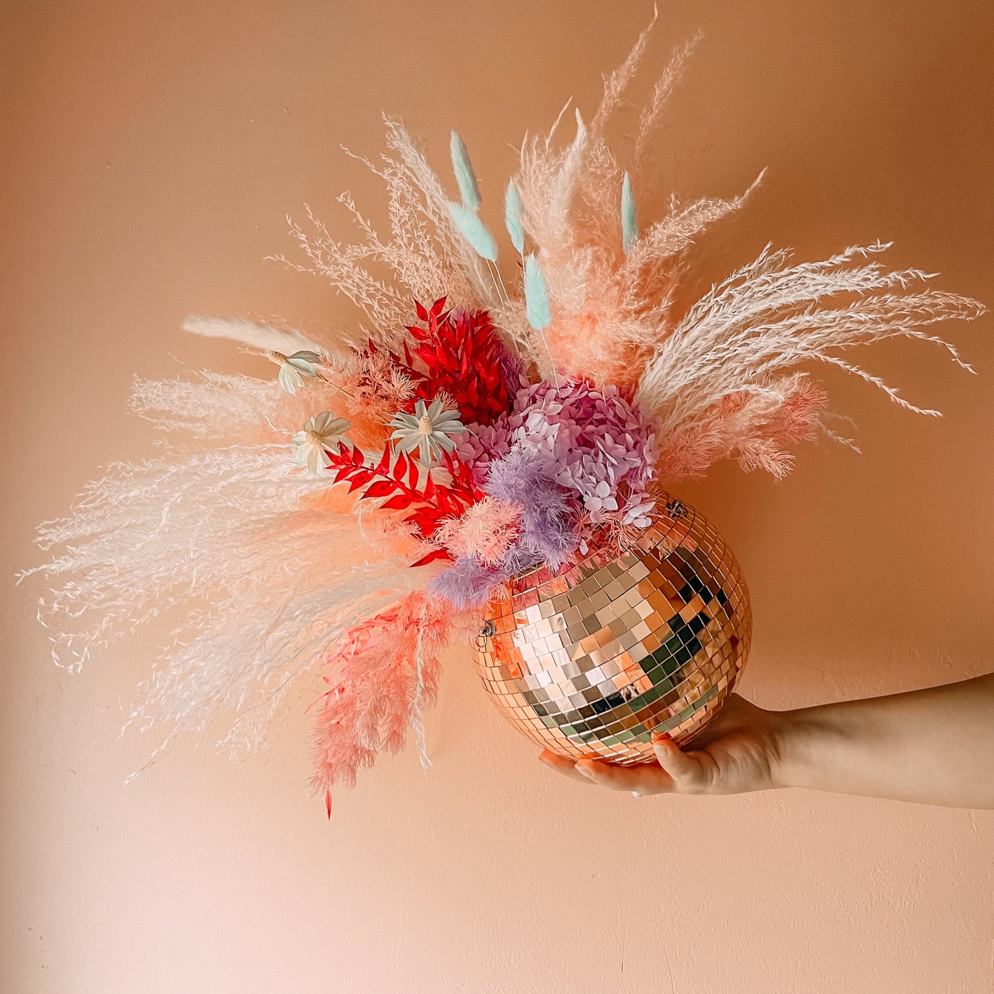 8” Disco Ball Arrangement image 0
