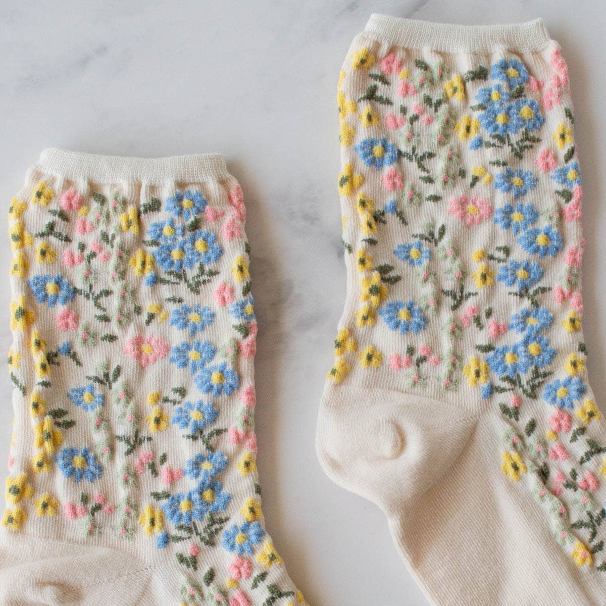 Women's Romantic Floral Socks