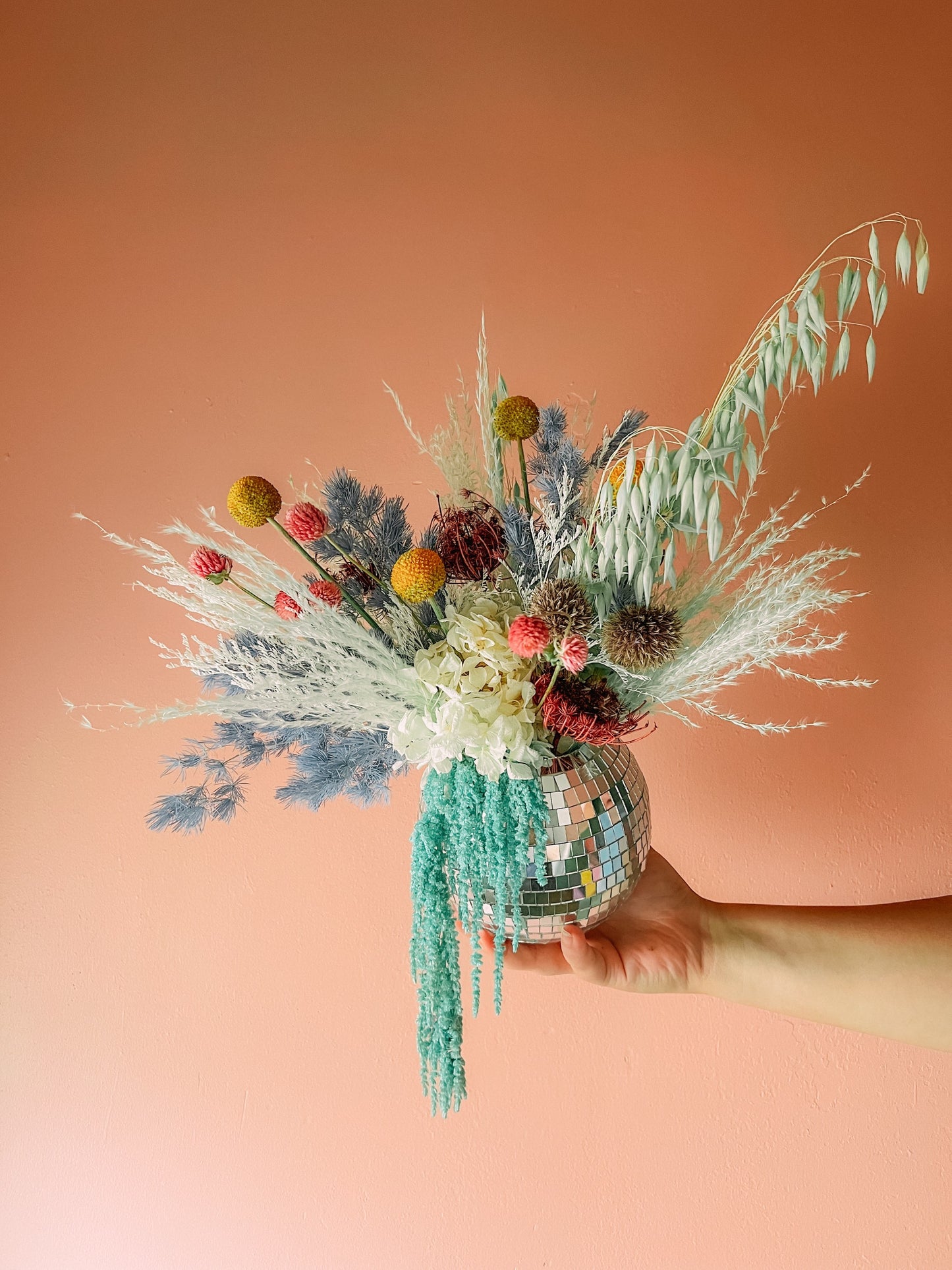 6” Disco Ball Arrangement image 0