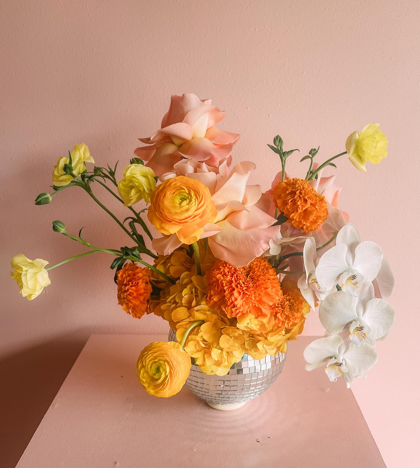 Fresh Disco Ball Arrangement image 1