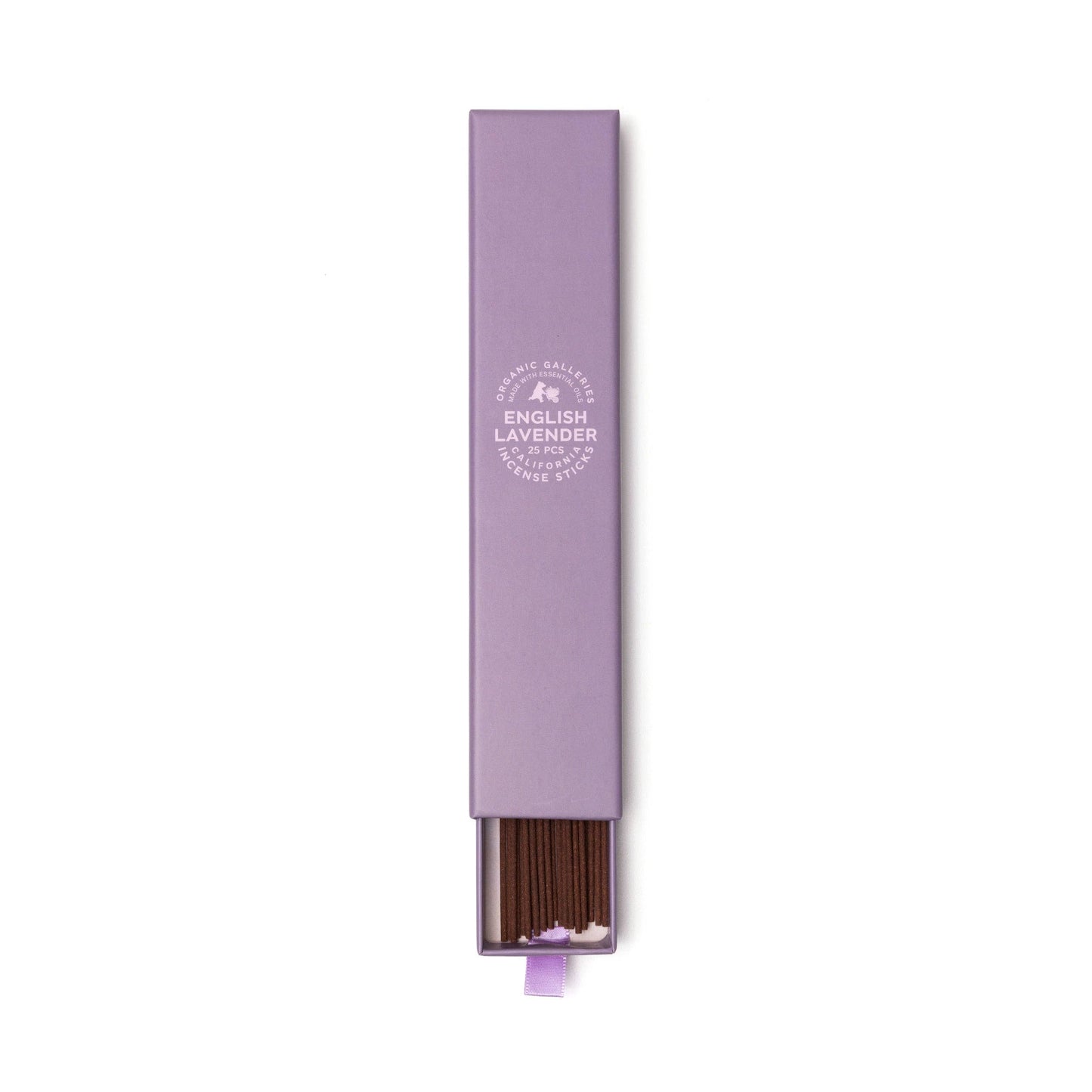 English Lavender Aromatherapy Incense Sticks – 25 Pcs Boxed