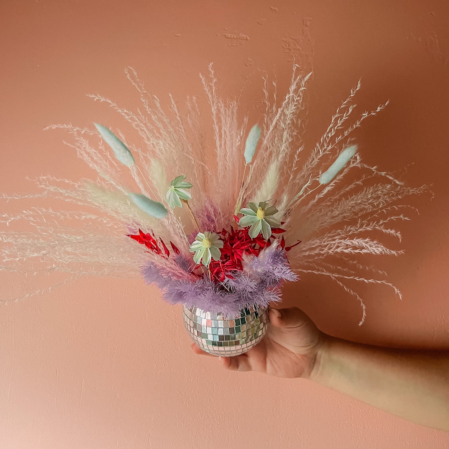 4” Disco Ball Arrangement image 0