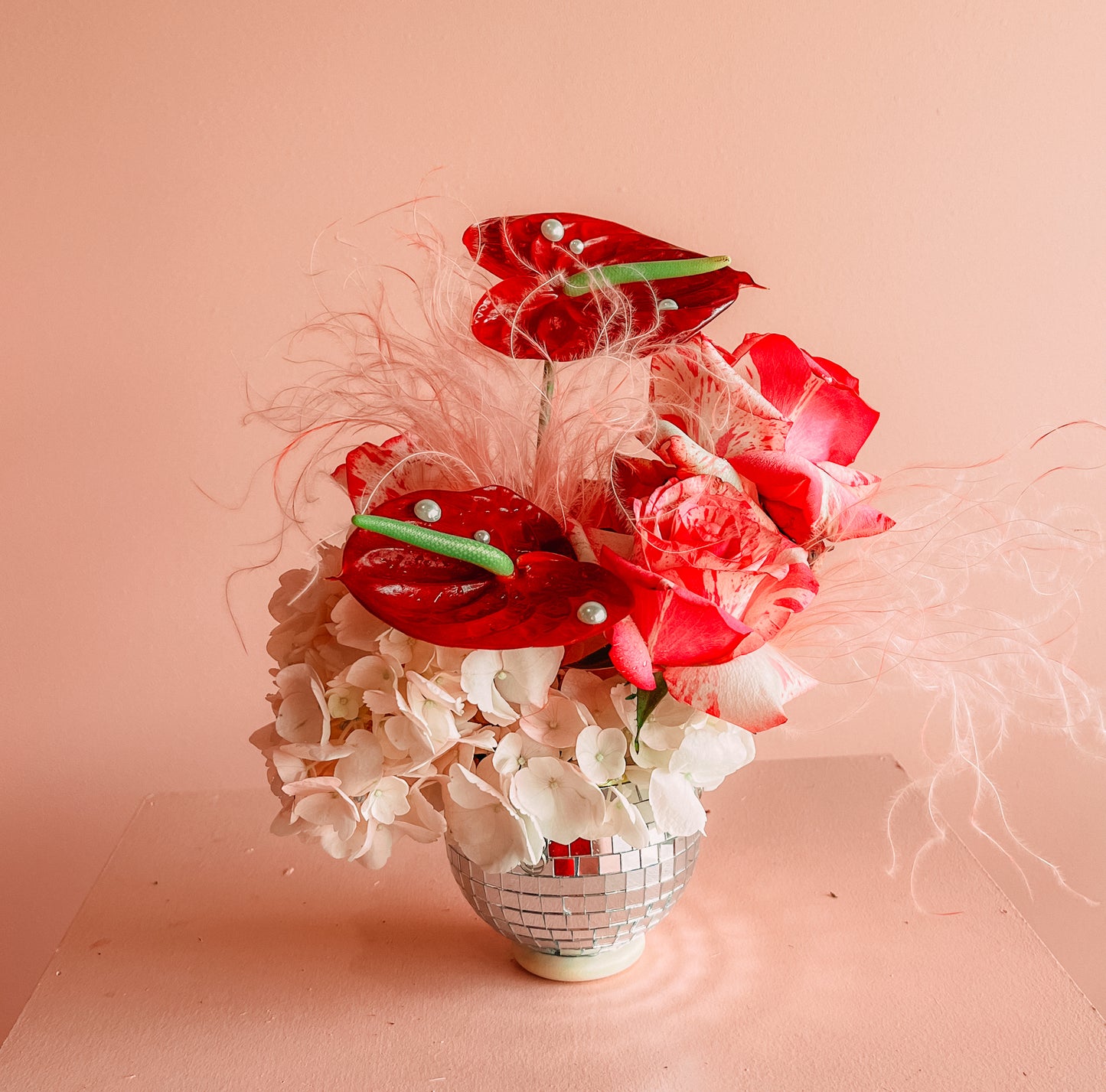 Fresh Disco Ball Arrangement image 3