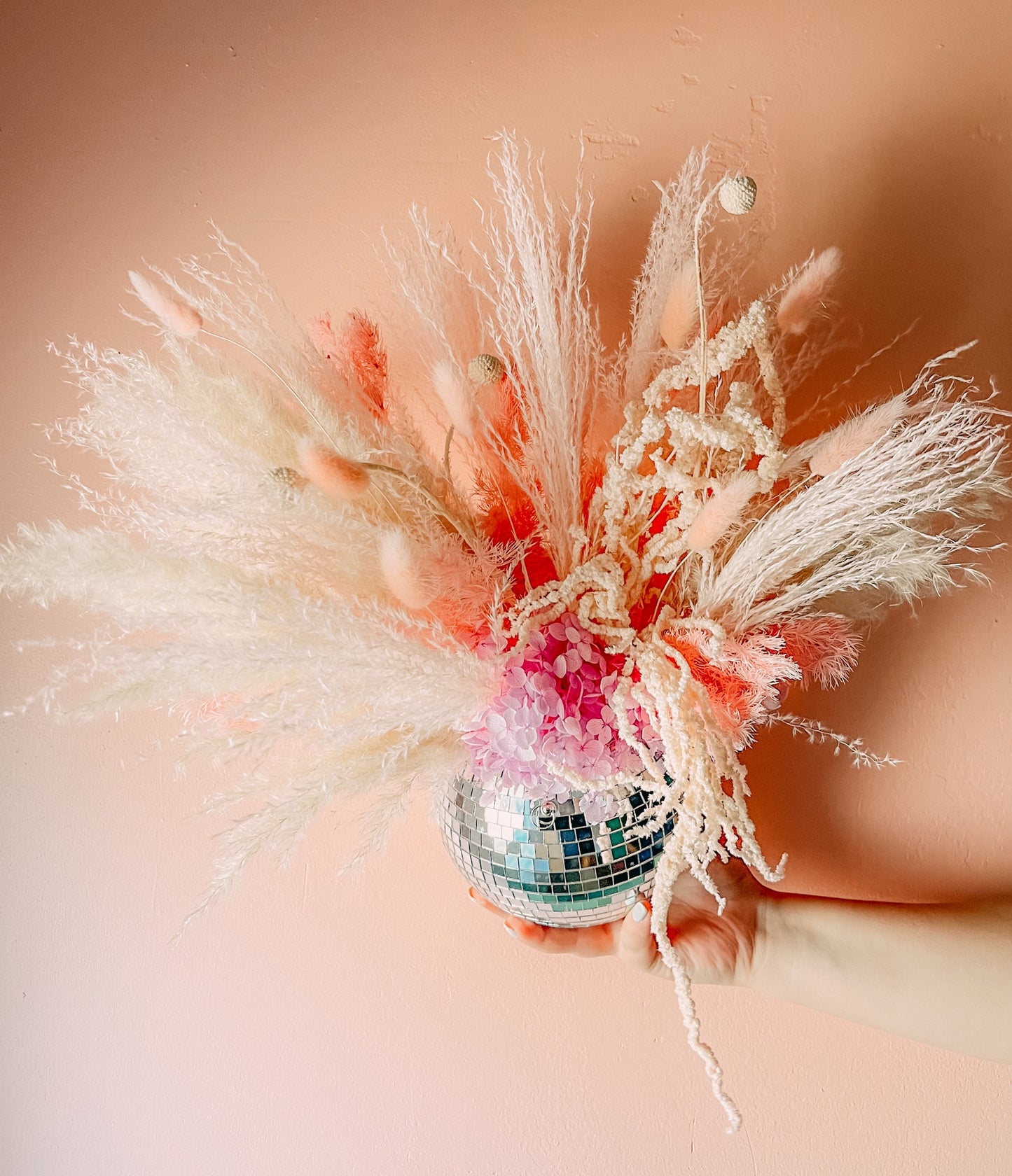 6” Disco Ball Arrangement image 1