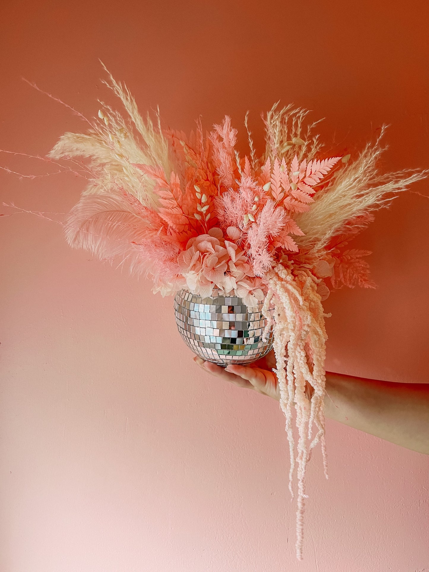 6” Disco Ball Arrangement image 0