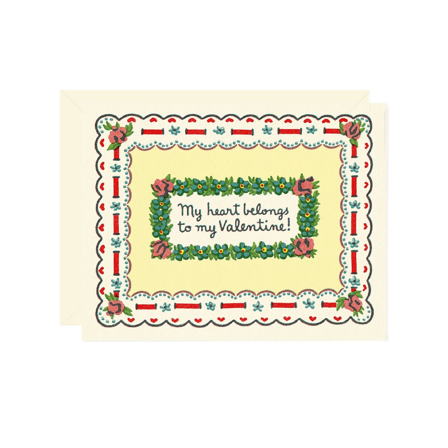 Vintage Valentine Greeting Card