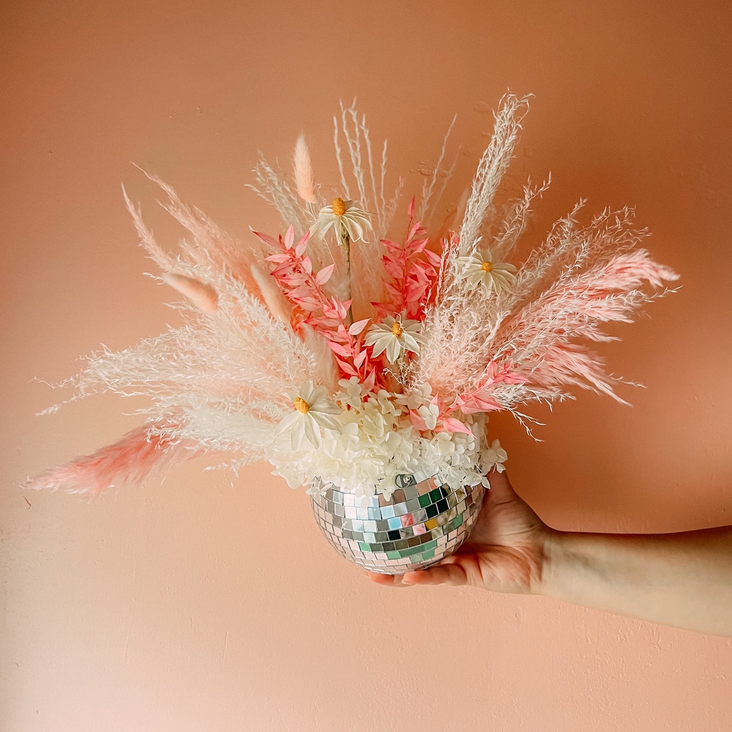6” Disco Ball Arrangement image 0