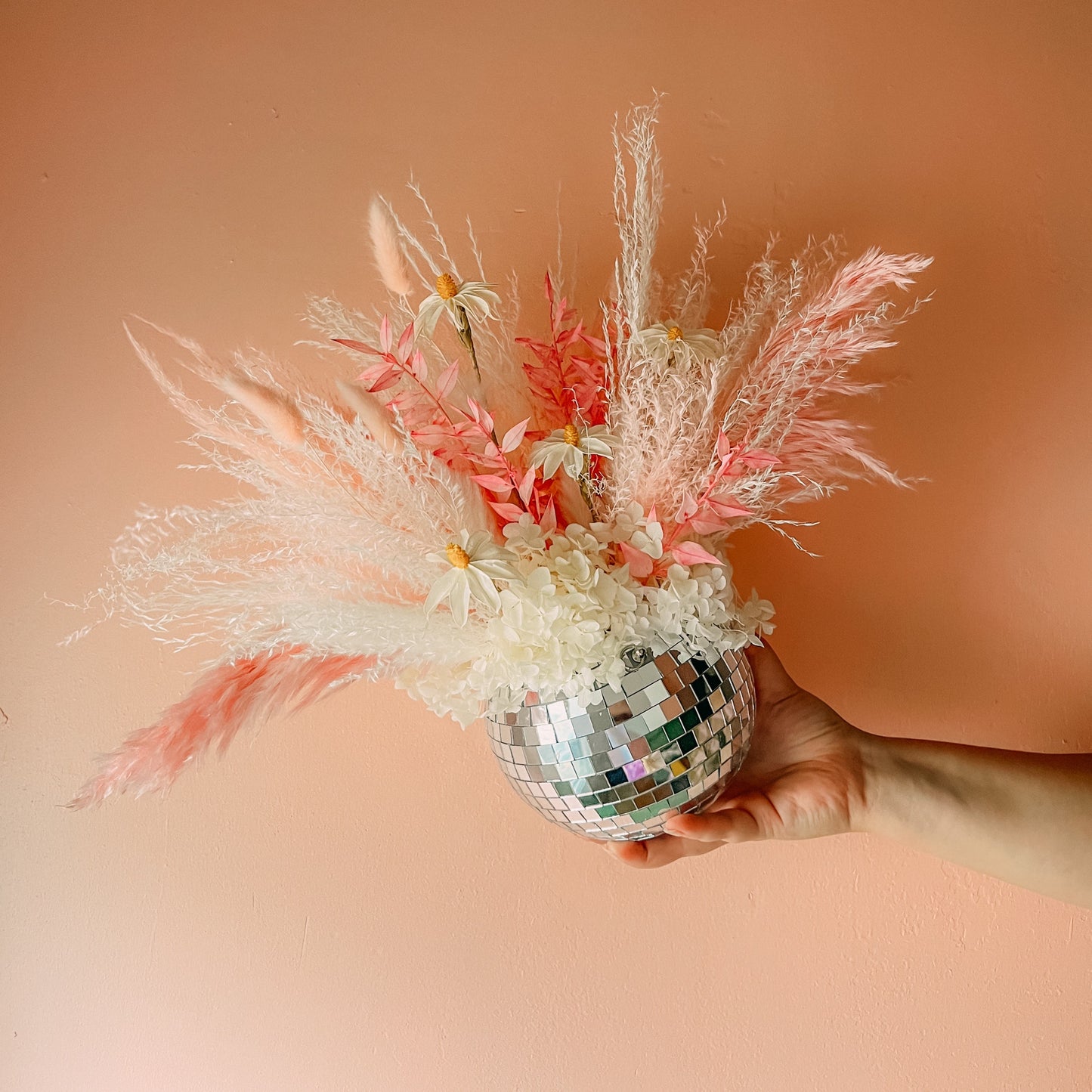 6” Disco Ball Arrangement image 1