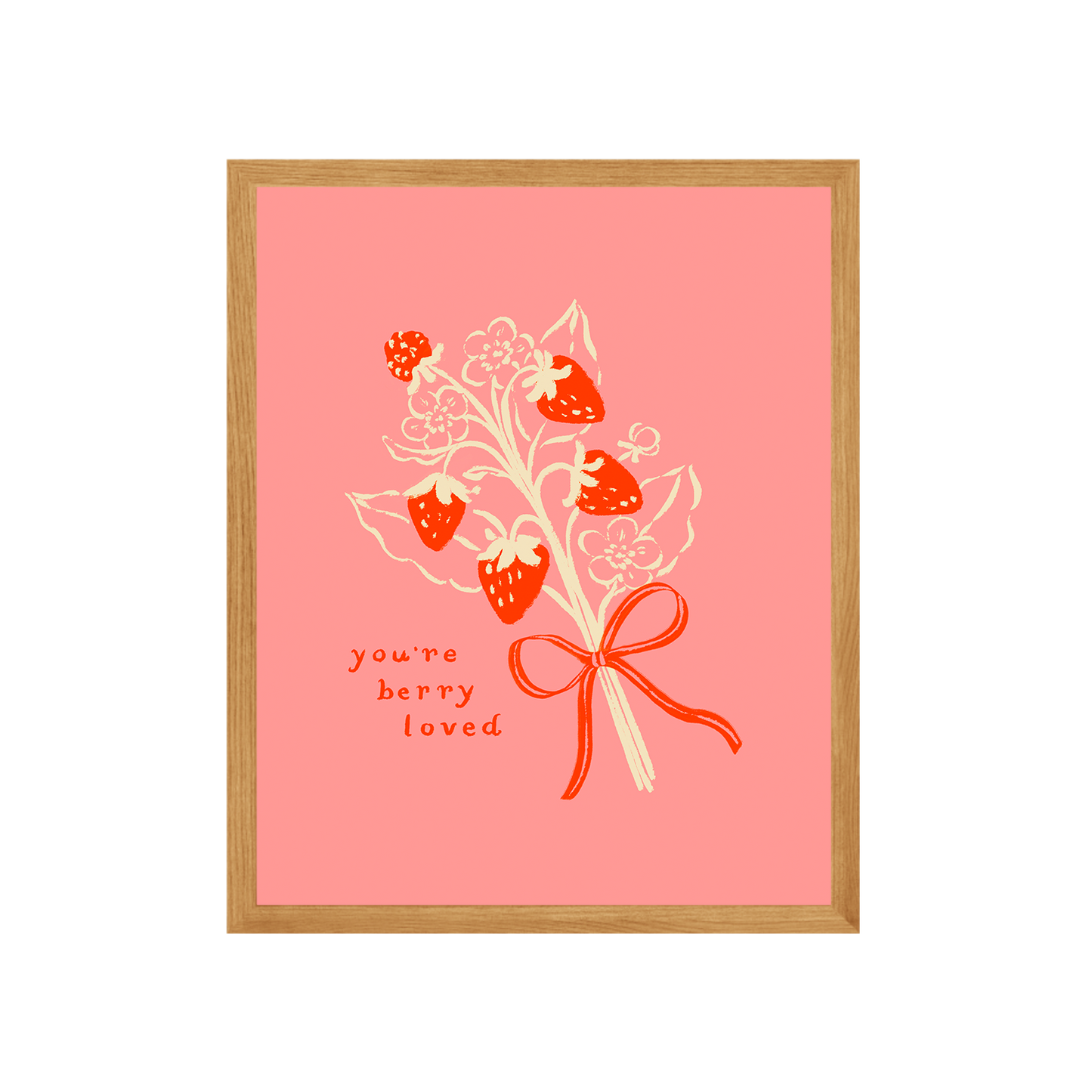 Berry Loved Art Print