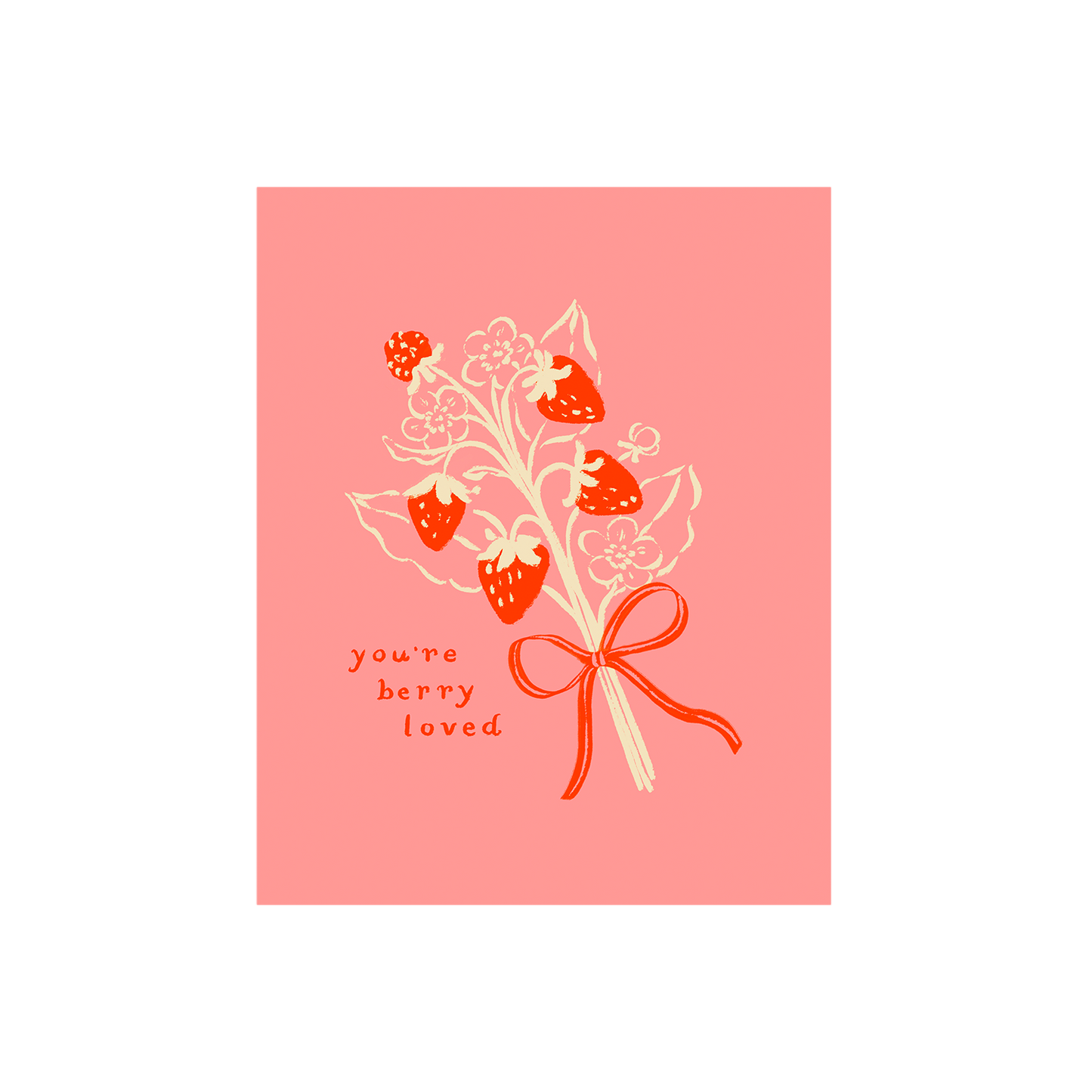 Berry Loved Art Print