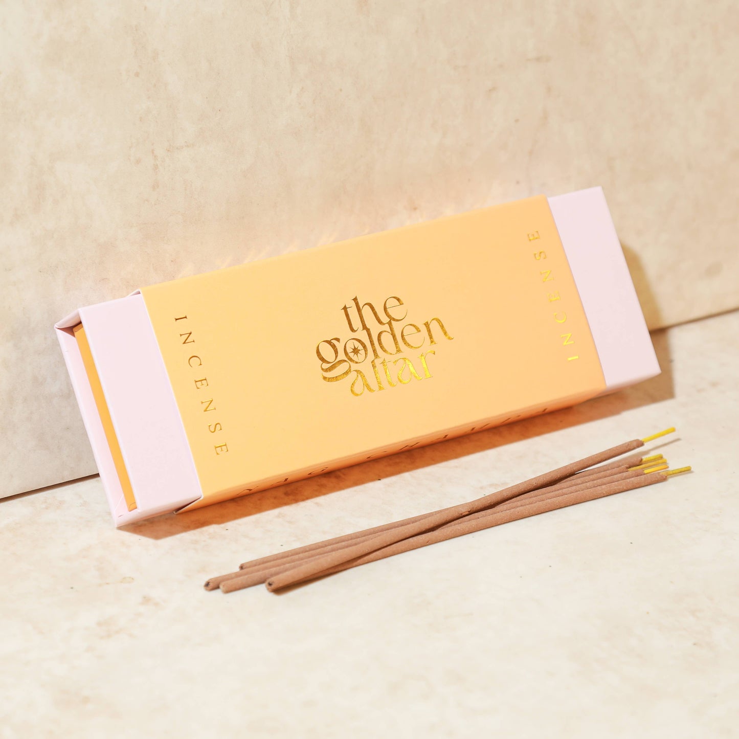 The Golden Altar Natural Incense Box - Nag Champa