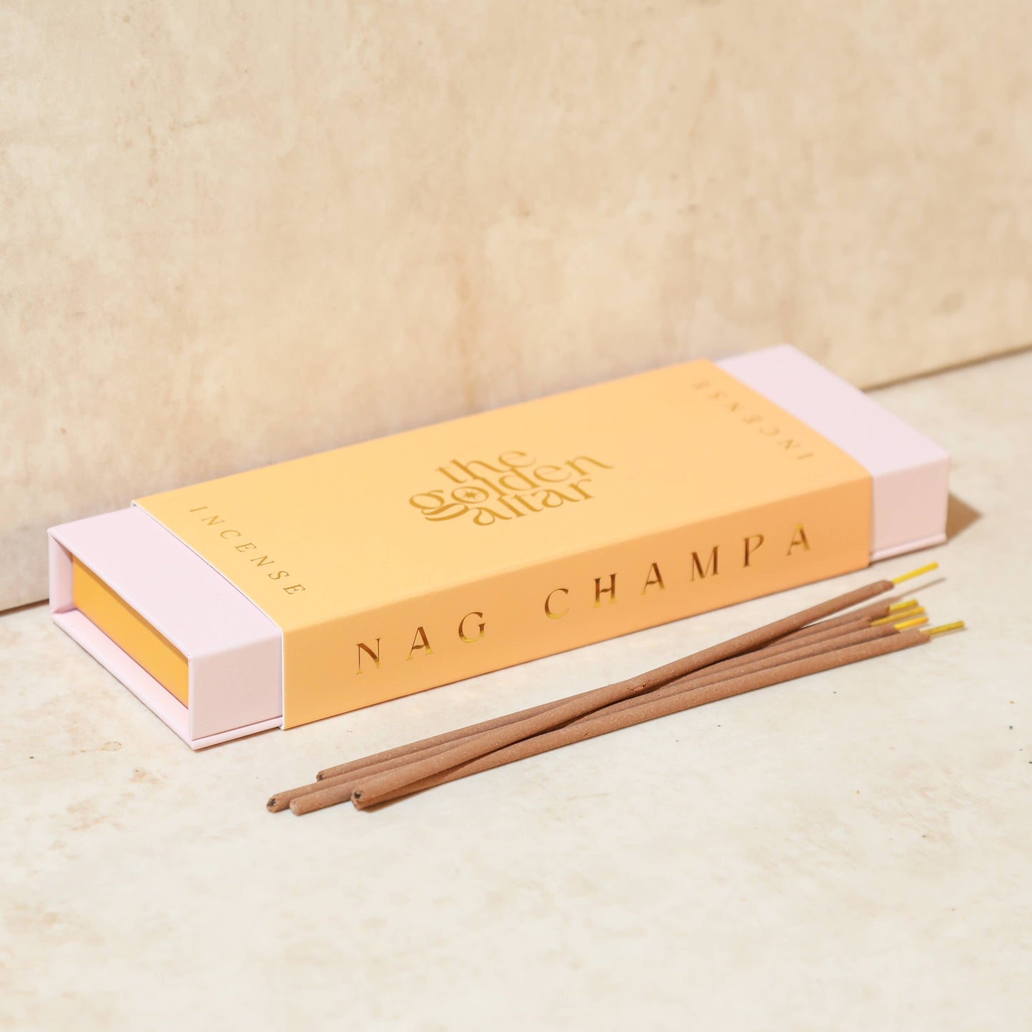The Golden Altar Natural Incense Box - Nag Champa