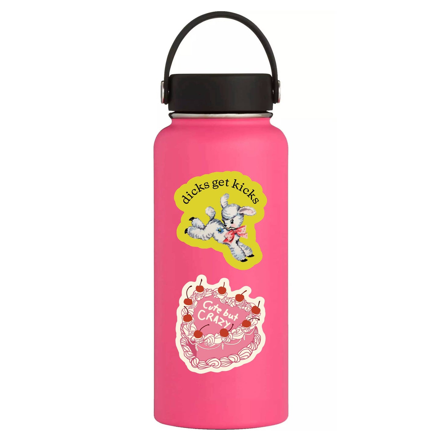 Cute Crazy Cake Funny High Quality Vinyl Sticker