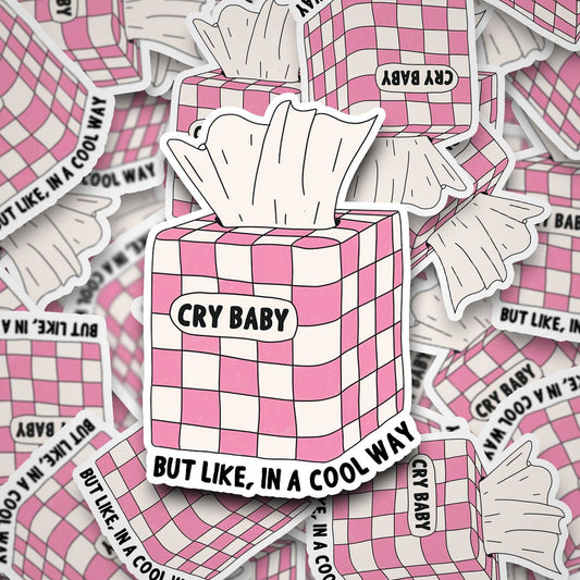 Cry Baby Sticker