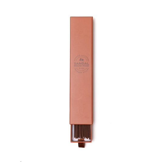 Sandalwood + Rose Aromatherapy Incense Sticks – 25 Pcs Boxed
