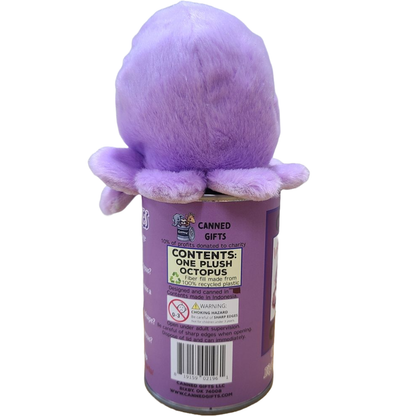 Inky the Canned Octopus - Eco-Friendly Plush