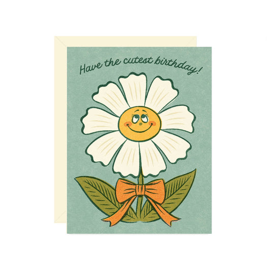Cutest Daisy Birthday Greeting Card