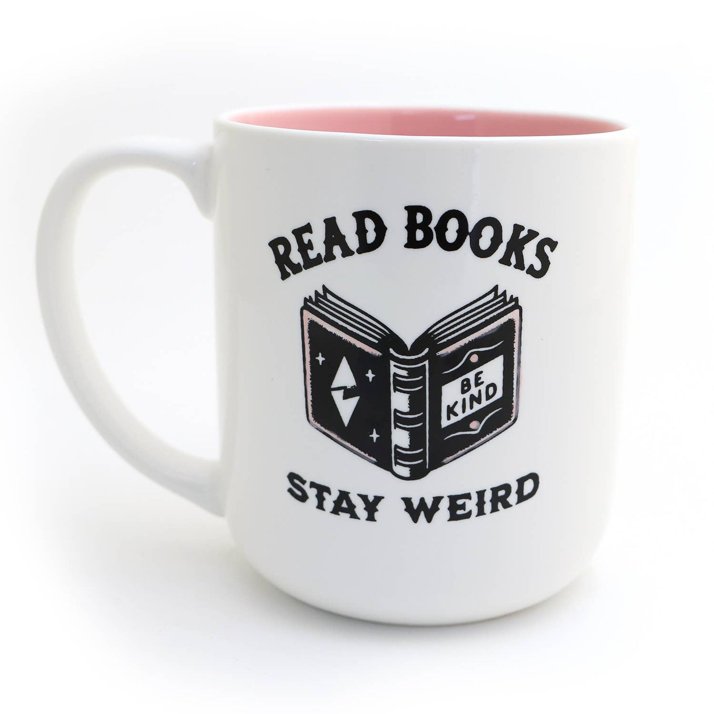 Weird Girls Club mug, reading books, Funny gift for reader