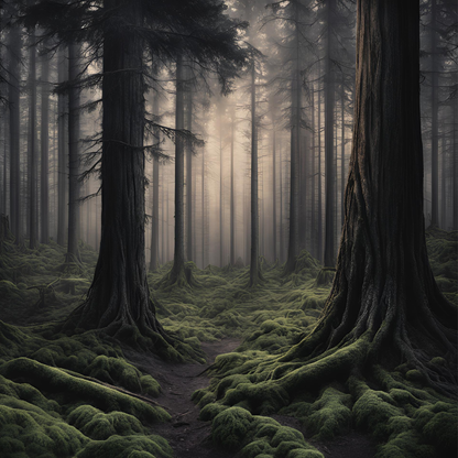 The Dark Forest 10oz Soy Wax Book Inspired Candle