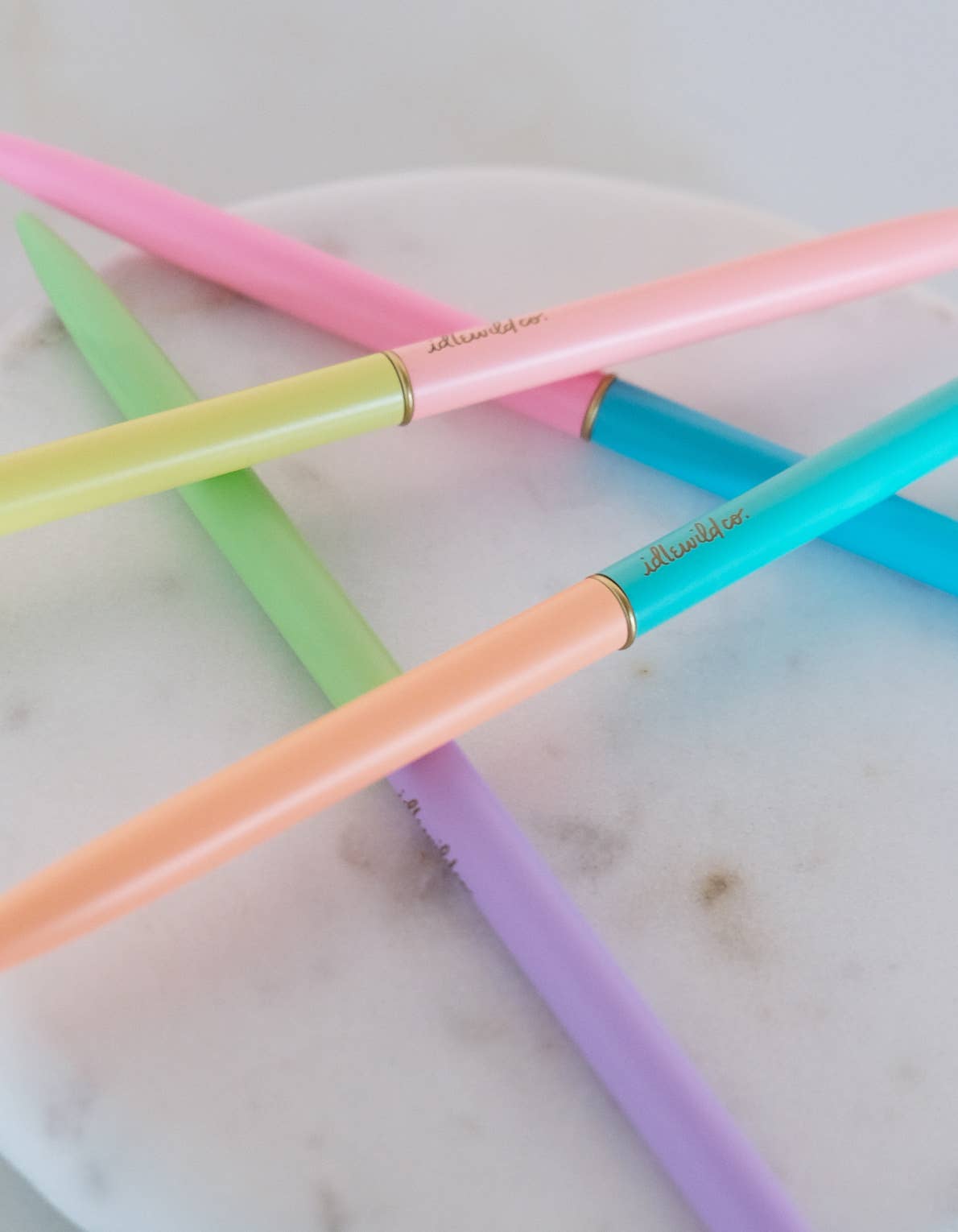 Slim Pens Set of Four | Duo-Tone Neons