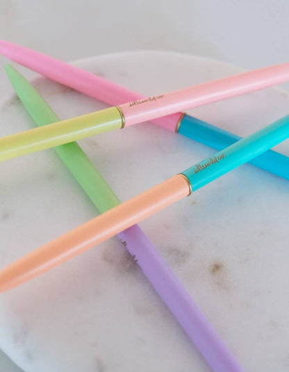 Slim Pens Set of Four | Duo-Tone Neons