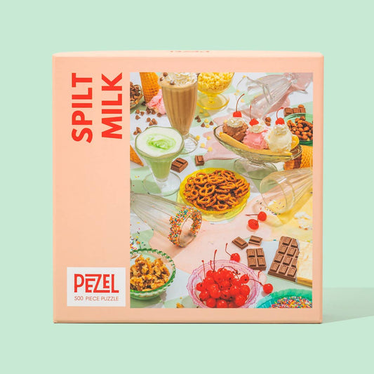 Spilt Milk | 500 Piece Jigsaw Puzzle w/ Canvas Bag