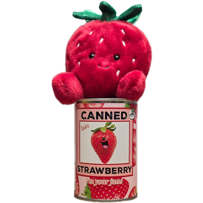 Canned Strawberry | Stuffed Animal Plush
