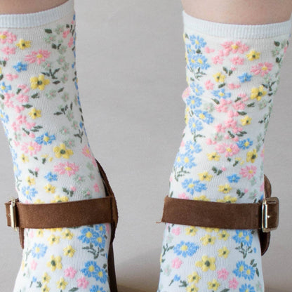 Women's Romantic Floral Socks