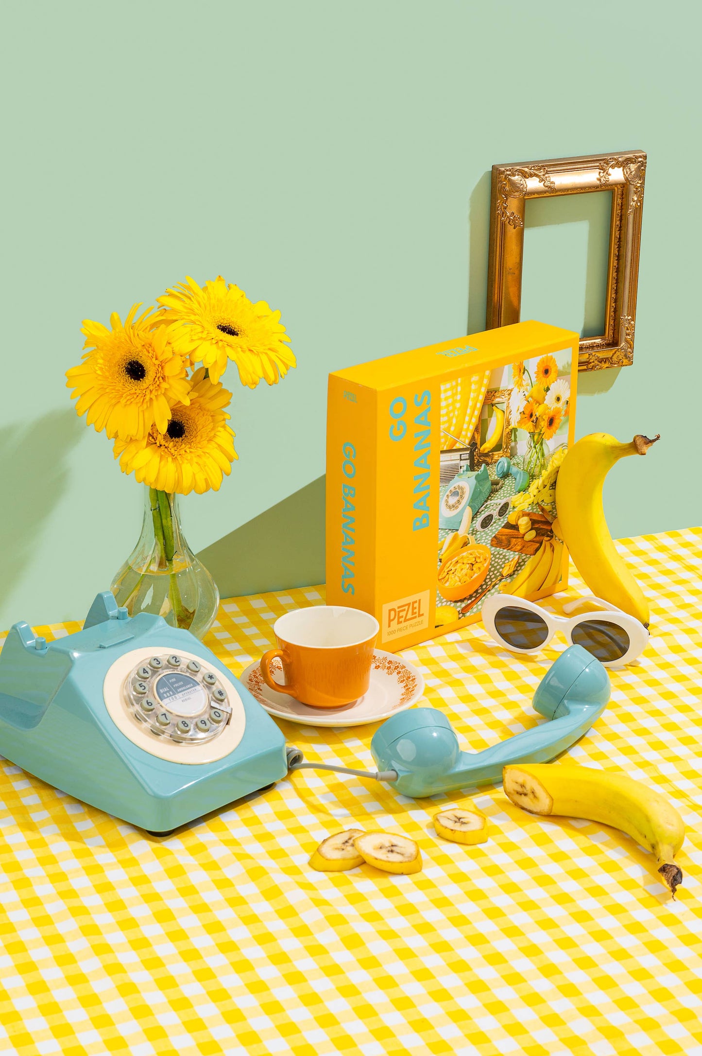 🍌 Go Bananas 🍌 | 1000 Piece Jigsaw Puzzle w/ Canvas Bag