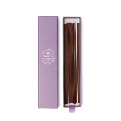 English Lavender Aromatherapy Incense Sticks – 25 Pcs Boxed