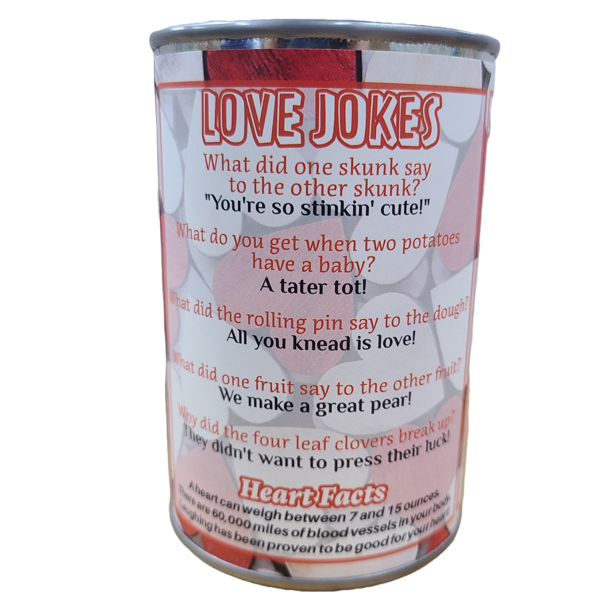 Canned Luv Ya Heart | Valentine Gift Plush