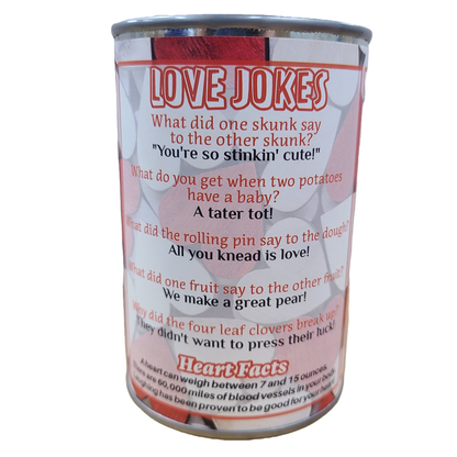 Canned Luv Ya Heart | Valentine Gift Plush