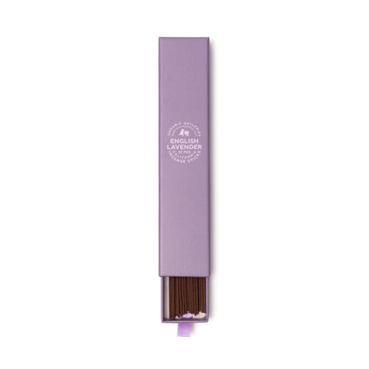 English Lavender Aromatherapy Incense Sticks – 25 Pcs Boxed