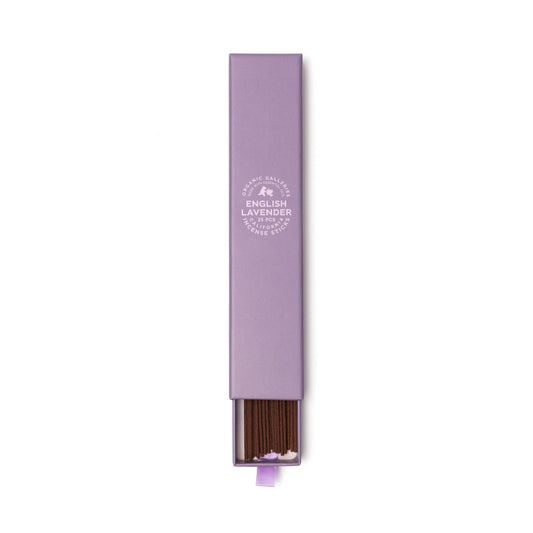English Lavender Aromatherapy Incense Sticks – 25 Pcs Boxed