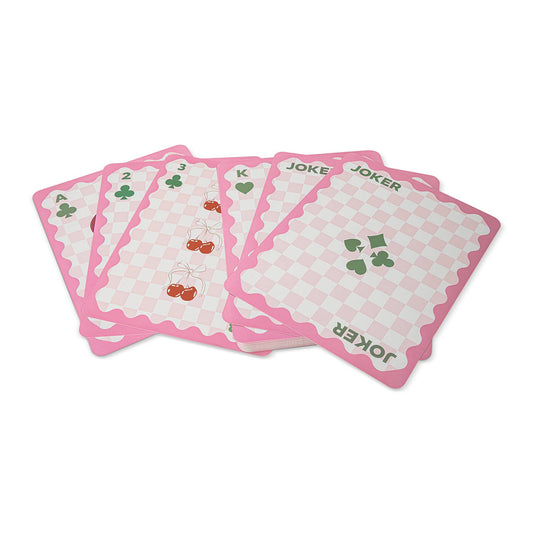 Jumbo Cherry Playing Cards