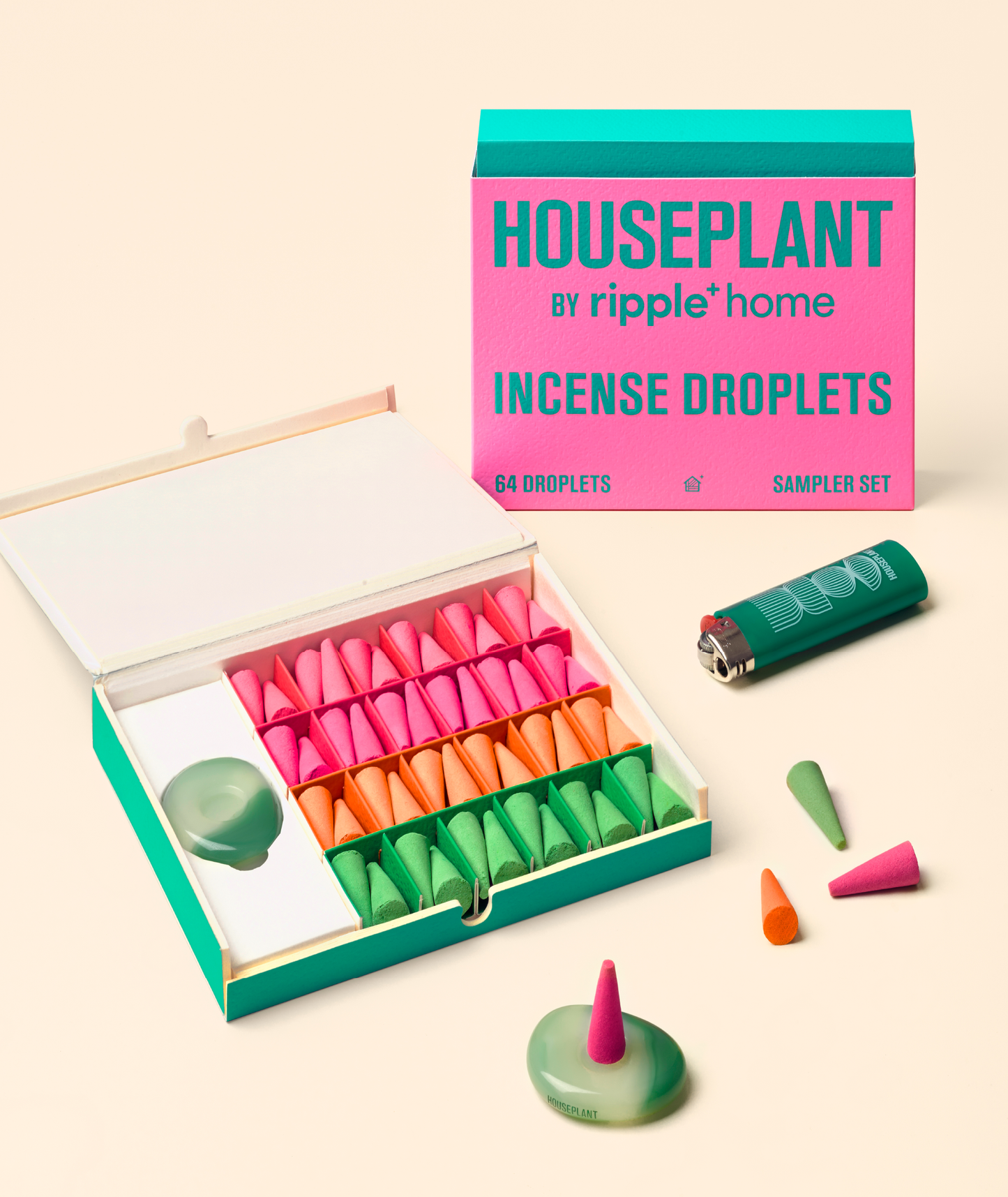 Houseplant by ripple+ incense droplets - 48 droplets