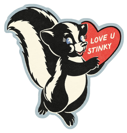 Love U Stinky Sticker