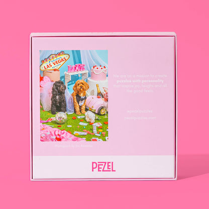 💗 Puppy Love 💗 | 500 Piece Jigsaw Puzzle w/ Canvas Bag