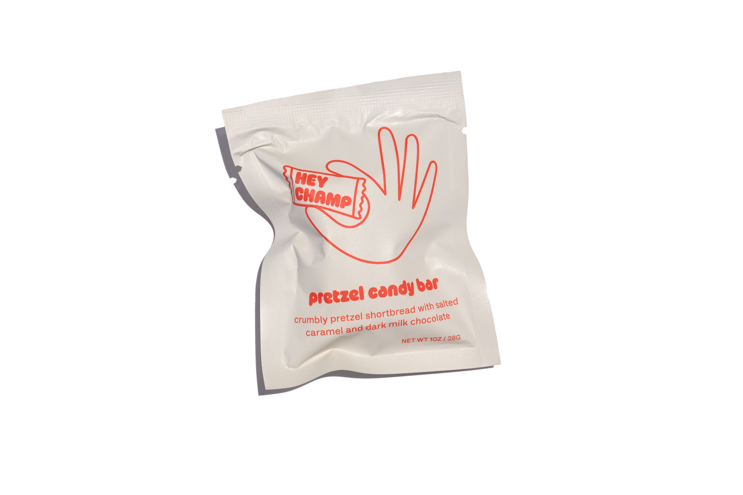 Hey Champ Chocolate Bar - Pretzel