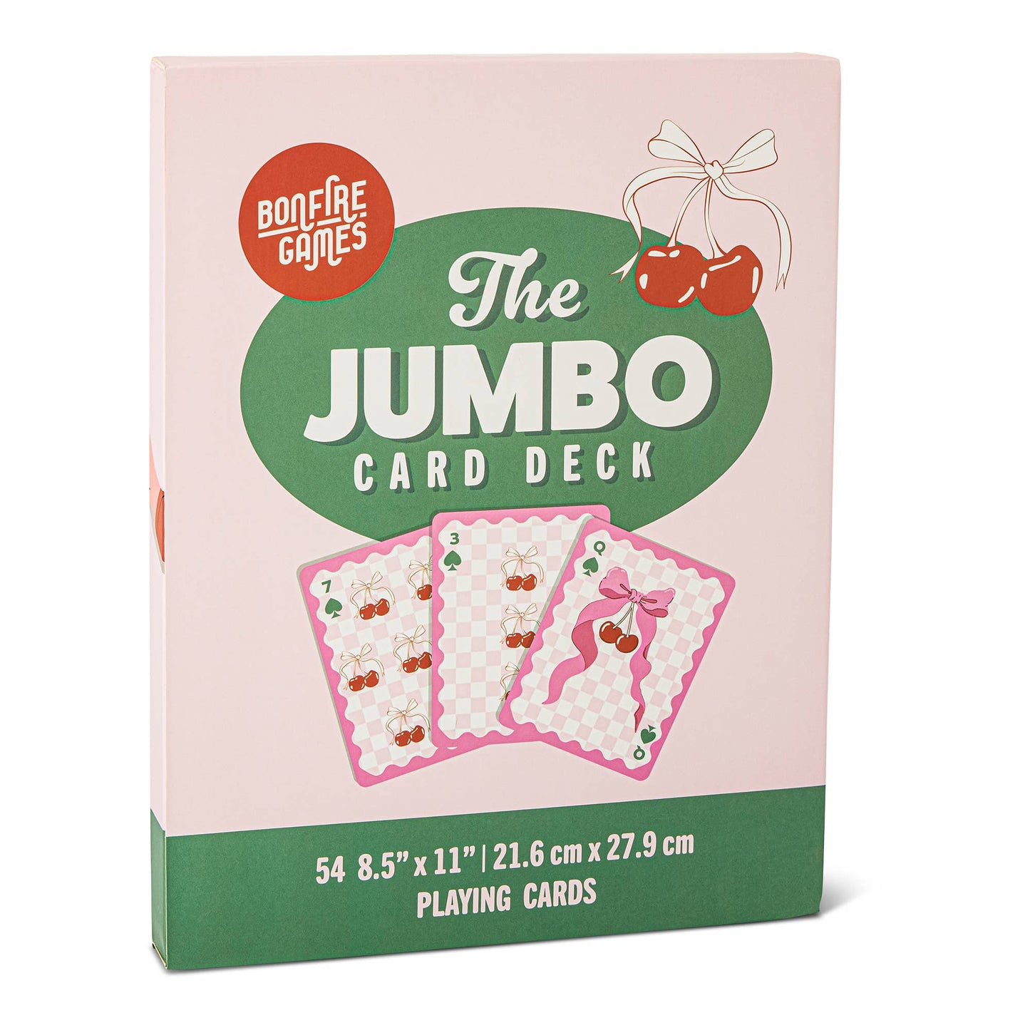 Jumbo Cherry Playing Cards