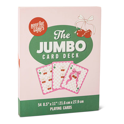 Jumbo Cherry Playing Cards