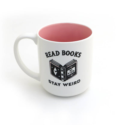 Weird Girls Club mug, reading books, Funny gift for reader