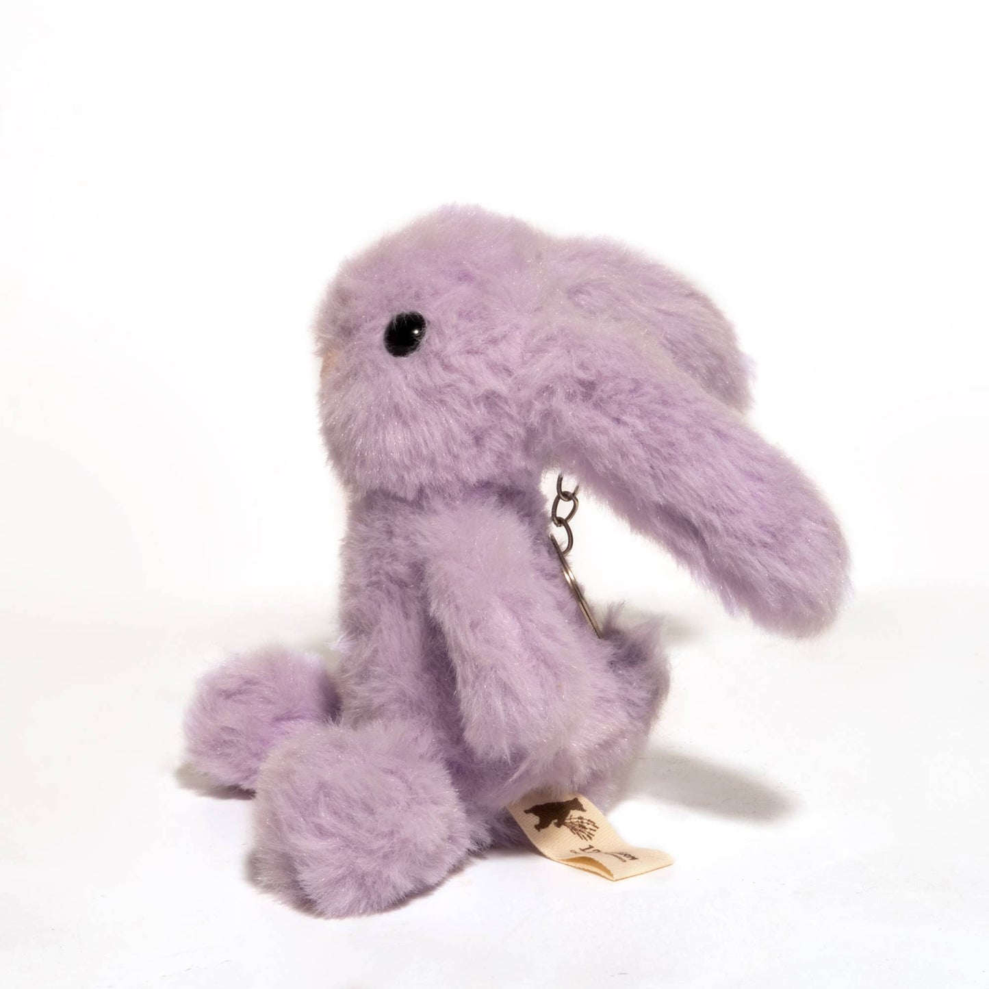 Mini Lavender Bunny Keychain