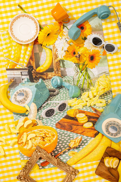 🍌 Go Bananas 🍌 | 1000 Piece Jigsaw Puzzle w/ Canvas Bag