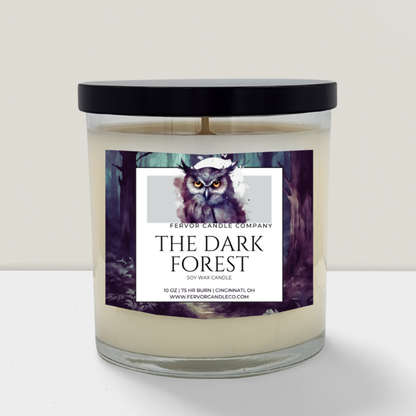 The Dark Forest 10oz Soy Wax Book Inspired Candle