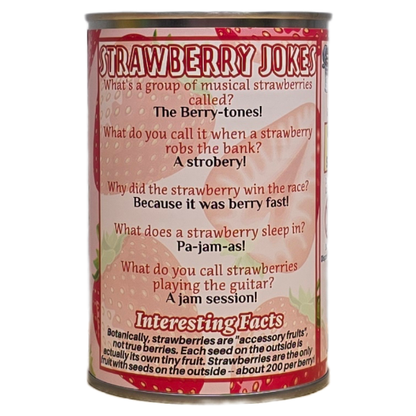 Canned Strawberry | Stuffed Animal Plush